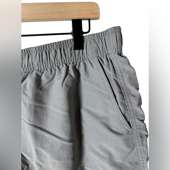 L.L. Bean Men’s Swim Trunks Board Shorts Gray Supplex Nylon Size L - Picture 2 of 7